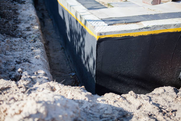 Residential Foundation Crack Repair installation at a Glenford, OH home by SJ Waterproofing Pros